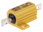 Resistor: wire-wound | with heatsink | screw | 100&Omega; | 10W | &plusmn;5%