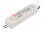 Power supply: switched-mode | LED | 58.8W | 9&divide;42VDC | 1400mA | IP67