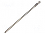 Screwdriver bit | Pozidriv&reg; | PZ1 | Overall len: 150mm