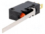 Microswitch SNAP ACTION | with lever | SPDT | 5A/250VAC | 5A/30VDC