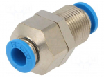 Push-in fitting | threaded,straight | M14 | outside | -0.95&divide;6bar