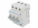 Circuit breaker | 230/400VAC | Inom: 25A | Poles: 3 | Charact: C | 6kA