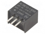 Converter: DC/DC | 12W | Uin: 15&divide;27VDC | Uout: 12VDC | Iout: 1A | SIP3 | PCB