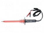 Probe: high voltage | VAC: 1&divide;28kV | VDC: 1&divide;40kV | banana 4mm plug x2