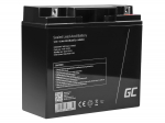 Green Cell AGM VRLA 12V 15Ah maintenance-free battery for the alarm system, cash register, toys