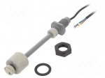 Sensor: liquid level | -10&divide;120&deg;C | lead | polyphenylene | 1m