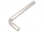 Wrench: hex key | HEX 11mm | Overall len: 119mm | short