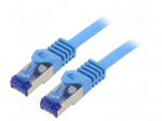 Patch cord | S/FTP | Cat: 6a | RJ45 plug,both sides | stranded | Cu
