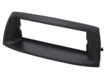 Radio frame | Fiat | 1 DIN | black