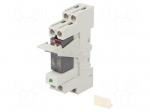 Relay: interface | SPDT | Ucoil: 24VAC | for DIN rail mounting | CR-P