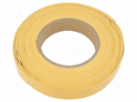 Tape: heat transfer | W: 25mm | L: 25m | Thk: 0.45mm | 0.8W/mK | -40&divide;200&deg;C