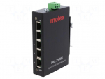 Switch Ethernet | unmanaged | Number of ports: 5 | 18&divide;30VDC | RJ45