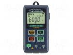 Data logger | AC voltage,AC current,leakage current | Ch: 3 | 9.9V