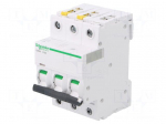 Circuit breaker | 400VAC | Inom: 6A | Poles: 3 | for DIN rail mounting