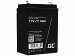 Green Cell AGM aku 12V 2,8Ah AGM42