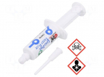 Flux: rosin based | halide-free,No Clean,ROL0 | gel | syringe | 3.5ml