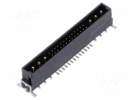 Connector: PCB to PCB | socket | male | PIN: 32(6+26) | straight | SMT
