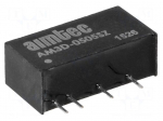 Converter: DC/DC | 3W | Uin: 4.5&divide;5.5VDC | Uout: 12VDC | Iout: 250mA | SIP7
