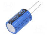 Capacitor: electrolytic | THT | 1000uF | 50VDC | &Oslash;16x25mm | Pitch: 7.5mm
