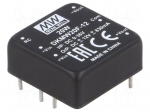 Converter: DC/DC | 20W | Uin: 9&divide;36VDC | Uout: 12VDC | Uout2: -12VDC | THT
