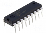 IC: PIC microcontroller | 7kB | 20MHz | A/E/USART | 3&divide;5.5VDC | THT | tube