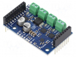 DC-motor driver | Motoron | I2C | Icont out per chan: 2A | Ch: 3