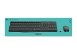Logitech MK235 keyboard Mouse included USB QWERTY US International Grey