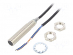 Sensor: inductive | OUT: PNP / NO | 0&divide;4mm | 10&divide;30VDC | M12 | 2m | IP67