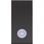 One-way switch 1P 16 AX - 250 Vac - lightable - boiler symbol