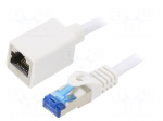 Extender Ethernet | S/FTP | Cat: 6a | RJ45 socket,RJ45 plug | Cu | 3m