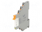 Relay: interface | SPDT | Ucoil: 24VDC | 6A | 6A/250VAC | 6A/250VDC