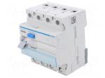 RCD breaker | Inom: 63A | Ires: 30mA | Max surge current: 250A | IP20