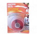 Lint:iseliituv | punane | 25 mm | P: 4,27 m | Thk:0,5mm | -54&divide;260&deg;C