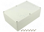 Enclosure: multipurpose | X: 140mm | Y: 210mm | Z: 75mm | ZP | light grey