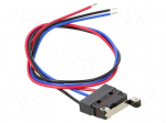 Microswitch SNAP ACTION | 0.1A/250VAC | 0.1A/30VDC | SPDT | ON-(ON)