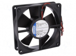 Fan: DC | axial | 24VDC | 119x119x32mm | 170m3/h | 45dBA | ball | 2800rpm