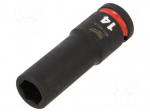 Socket | socket spanner,impact | HEX 14mm | 1/2" | long