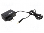 Power supply: switching | mains,plug-in | 9VDC | 2A | 18W | Out: 5,5/2,5