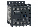 Contactor: 4-pole | NC x2 + NO x2 | 110VAC | 10A | TeSys D | W: 45mm