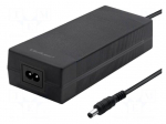 Power supply: switching | 24VDC | 4A | Out: 5,5/2,5 | 96W | 220&divide;240VAC