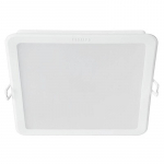 59467 MESON 165mm kvadrātveida &Oslash;150mmx150mm  16.5W 1750lm 4000K balts iebūvējams gaismeklis 8720169173484 8718696173695