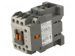 Contactor: 3-pole | NO x3 | Auxiliary contacts: NO + NC | 24VAC | 9A