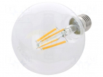 LED lamp | white warm | E27 | 230VAC | 1055lm | 8.5W | 270&deg; | 2700K