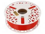 Filament: PLA High Speed | 1.75mm | red | 180&divide;240&deg;C | 1kg