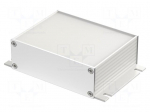Enclosure: with panel | with fixing lugs | Filotec | X: 105mm | Y: 80mm