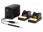 Station: soldering/desoldering | 60W | 100/240VAC | ESD | Ch: 2