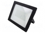 Lamp: LED flood light | 100W | 230VAC | 6400K | CRImin: 80 | 8000lm