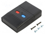 Enclosure: for remote controller | X: 60mm | Y: 90mm | Z: 22mm | ABS