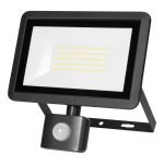 Uued tooted // FARO S LED naświetlacz z PIR 50W, 4000lm, IP44, 4000K, aluminium + szkło
