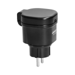 Uued tooted // Gniazdo sieciowe zewnętrzne sterowane bezprzewodowo, z odbiornikiem radiowym, IP44, ORNO Smart Home, Schuko